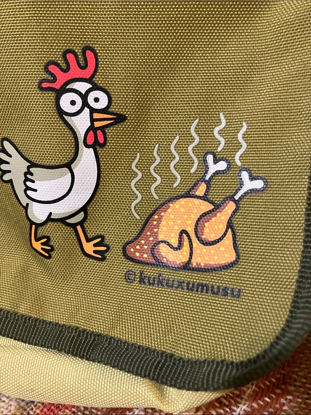 Kukuxumu messenger bag with chickens - Picture 2 of 8